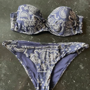 Mönstrad bikini - Jättefin bikini i S!!