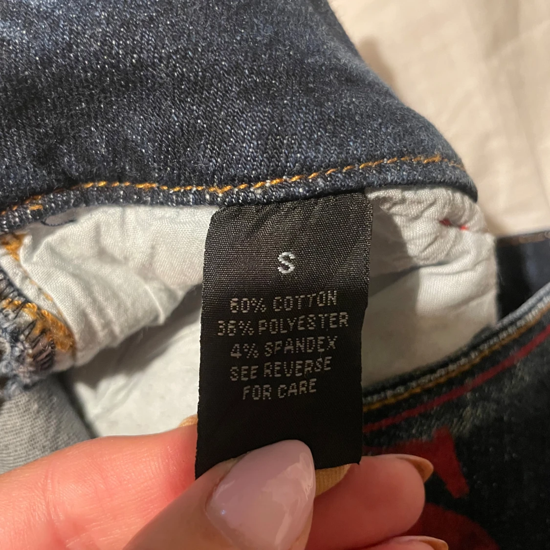 Mörkblå vida  jeans från Sister Point - 4