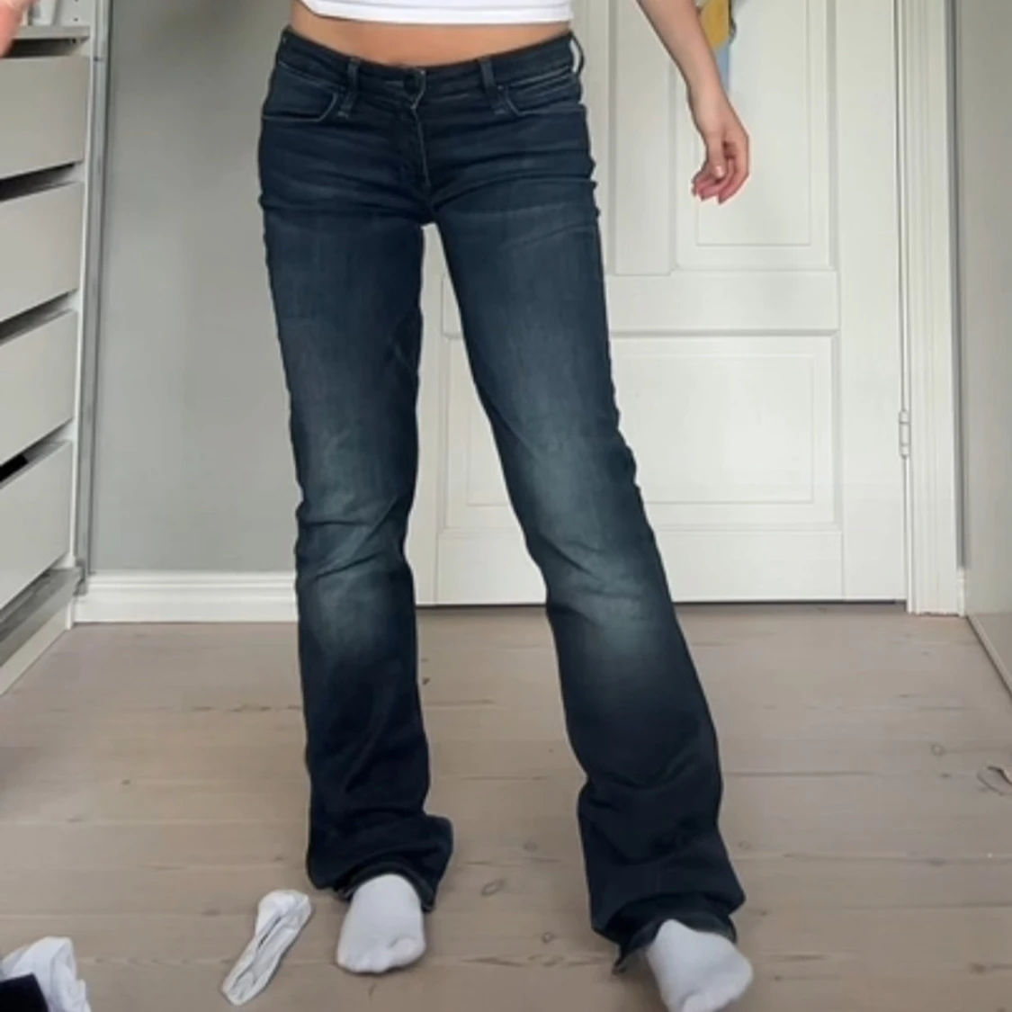 Lågmidjade jeans - 1