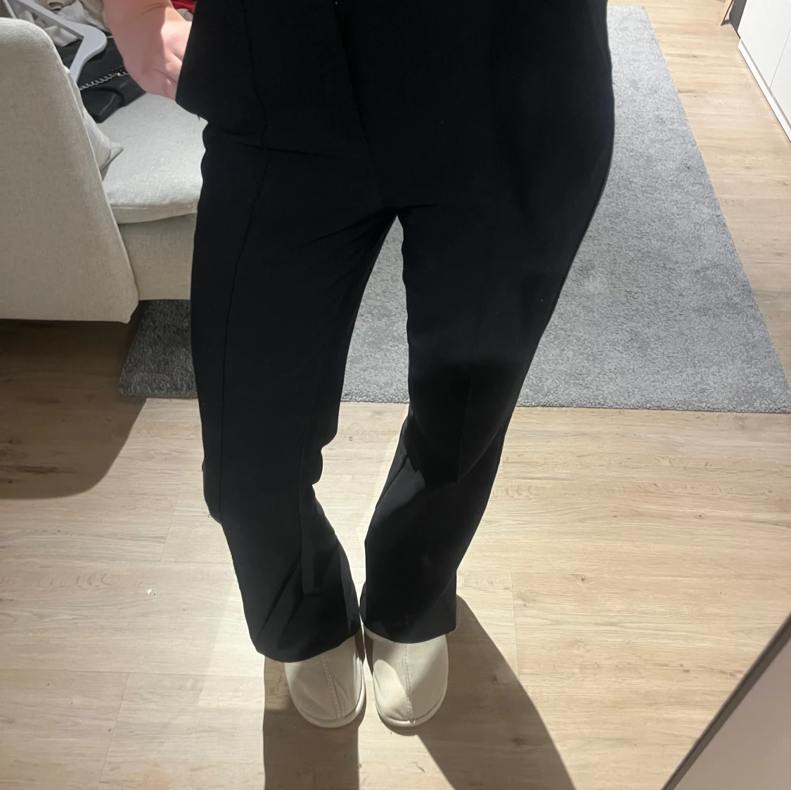 Svarta kostymbyxor - 2