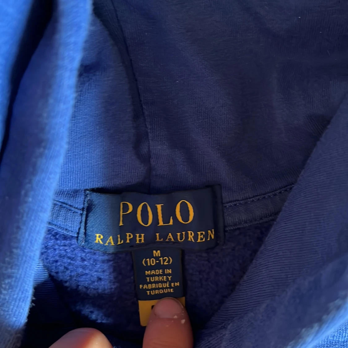 Blå hoodie från Polo Ralph Lauren - 1