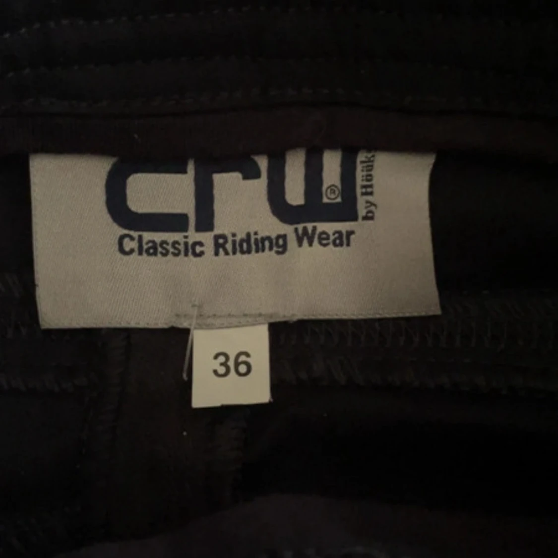 Marinblåa ridbyxor från CRW Classic Riding Wear - 2