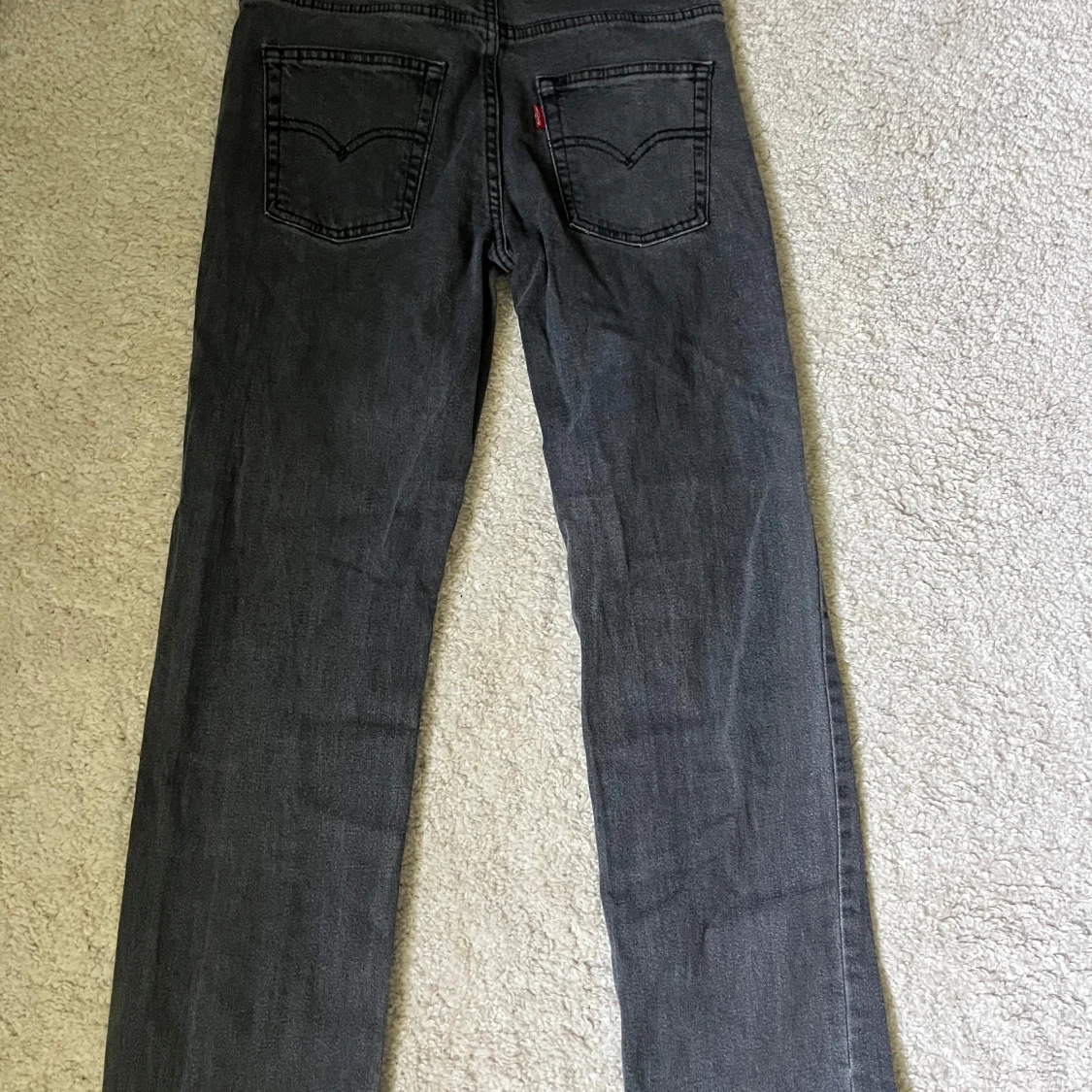 Grå jeansbyxor Levis 551Z Authentic Straight - 1