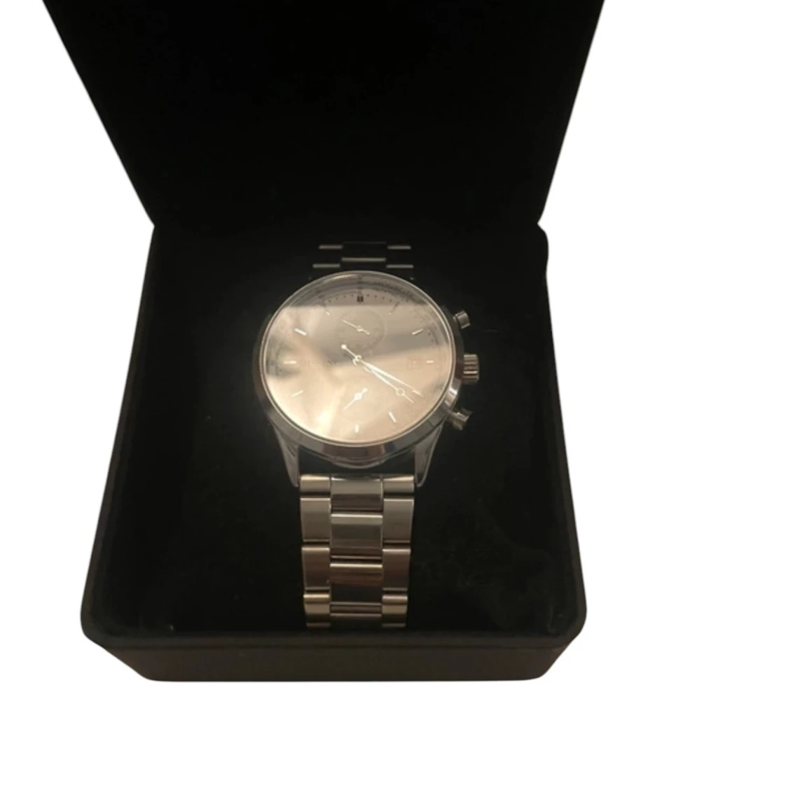 Silverfärgad klocka från Dissing *KNAPPT ANVÄND* - 4