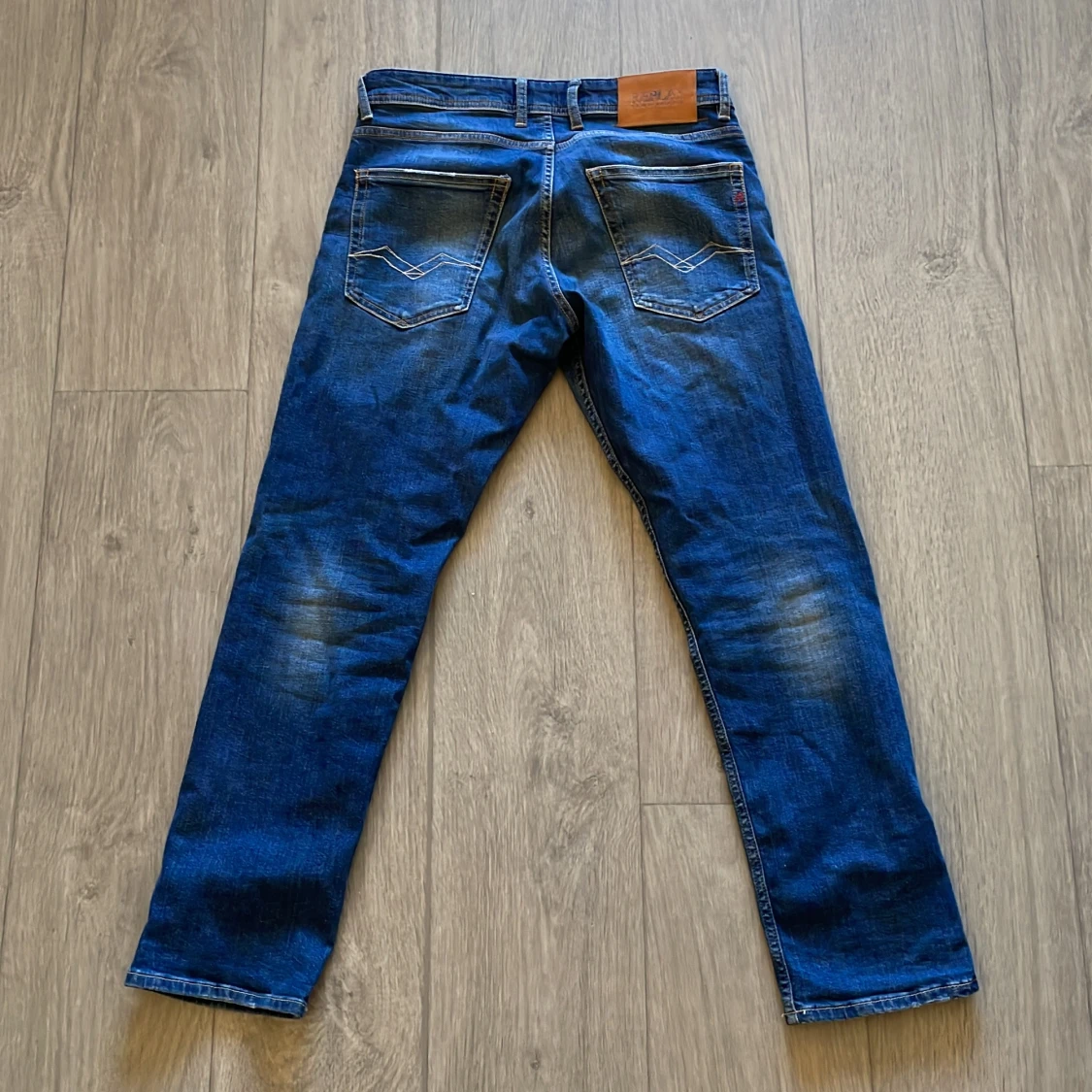 Blå jeansbyxor från Replay - 1