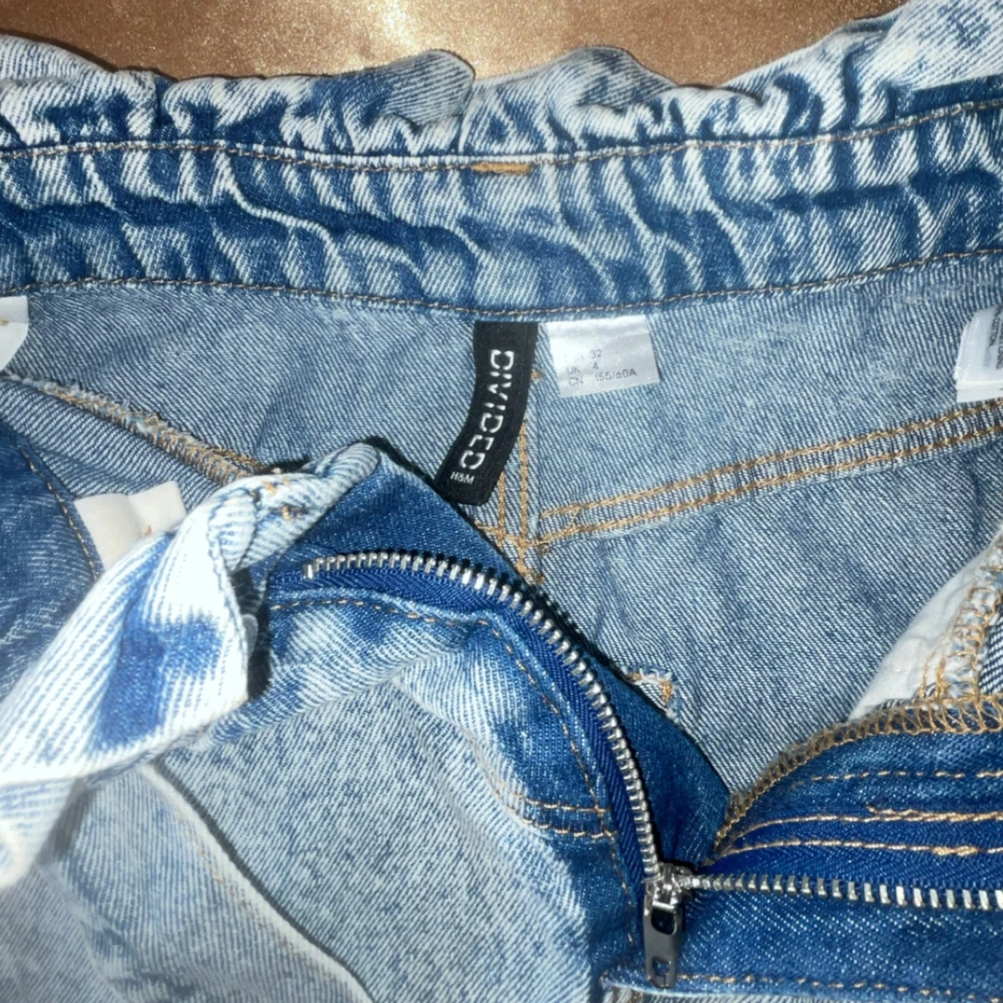 Jeanskjol med bälte  - 2