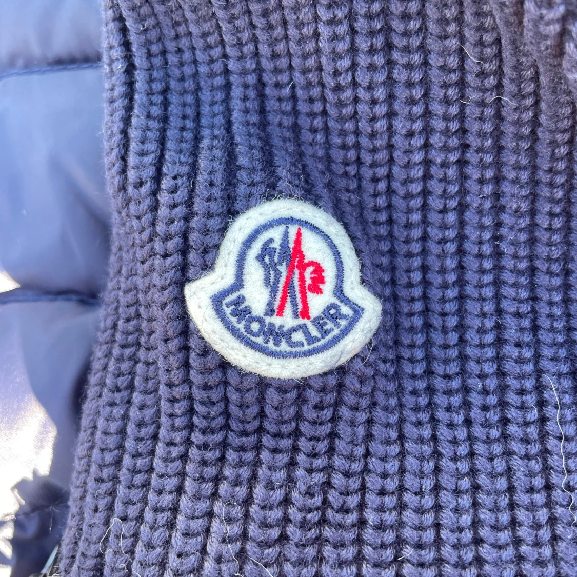 Blå moncler cardigan - 2