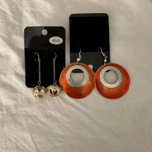 Örhängen - Vintage örhängen, oanvända. 30kr st. Båda paren 50kr