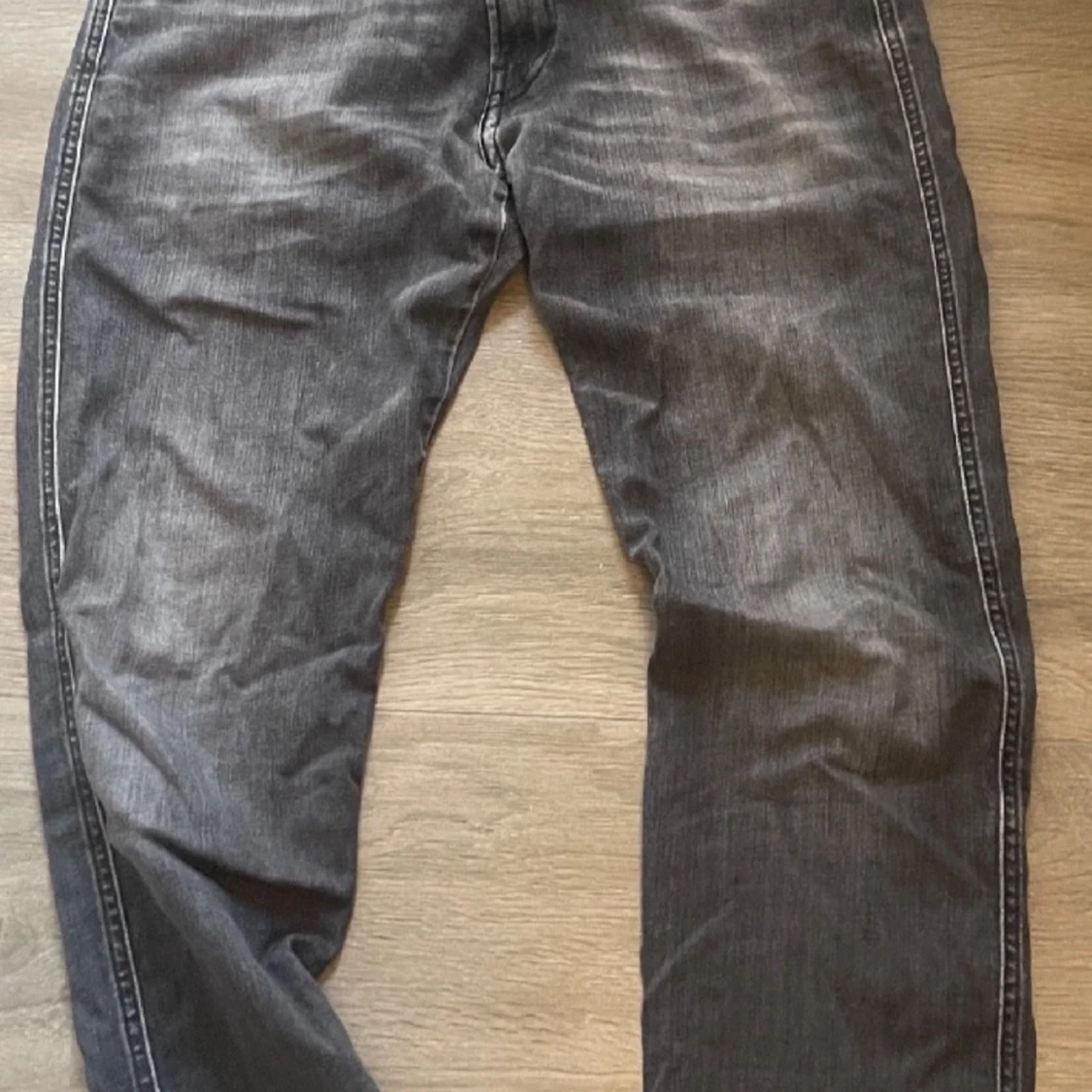 Grå jeansbyxor replay  - 1