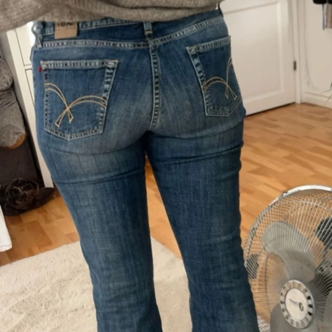 Lågmidjade jeans - 1