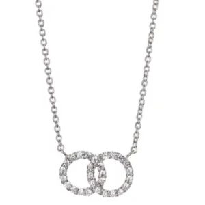 Silver halsband  - Säljer halsband från Guldfynd i äkta silver. Den är i nyskick
