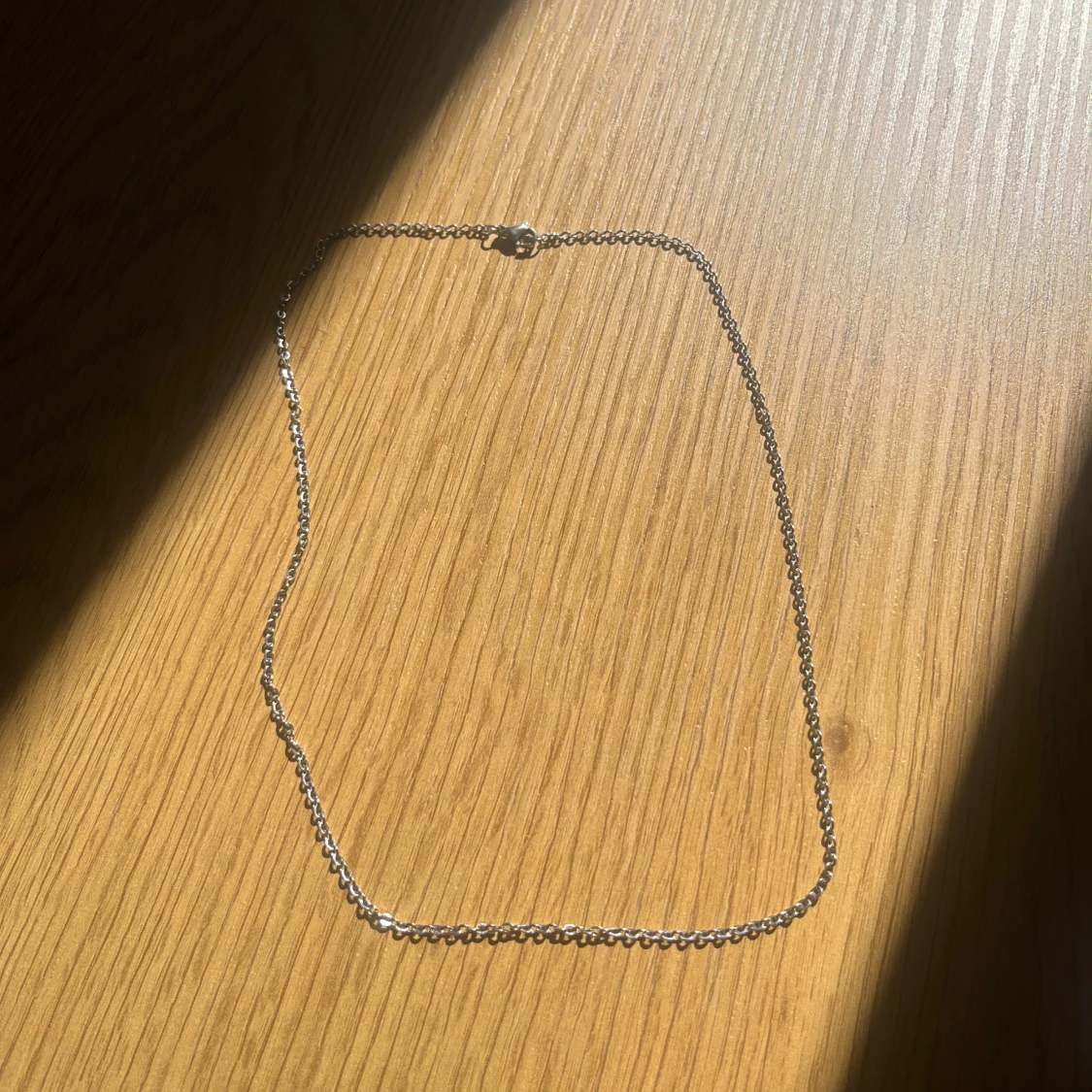 Enkel halskedja i rostfritt stål 