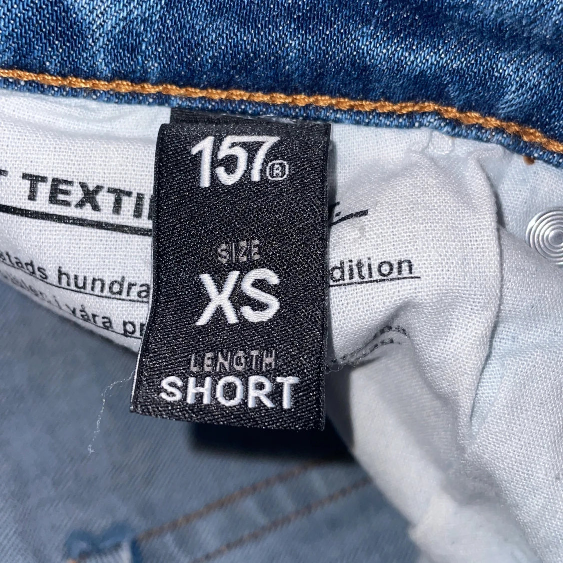 Blå bootcut jeans från 157, XS - 2