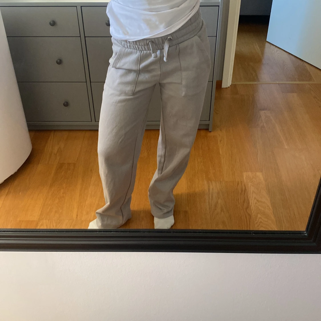 Gråamjukisbyxor från lager 157 XS