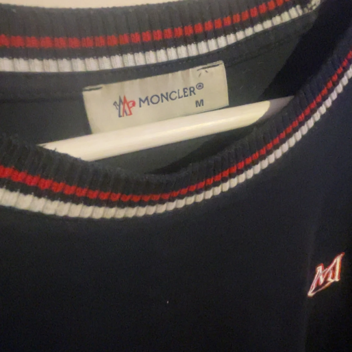 Svart Moncler t-shirt  - 1