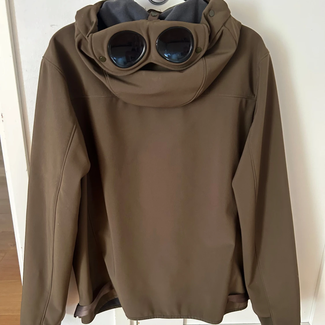 Khaki soft Shell jacka med goggles från C.P. Company - 1