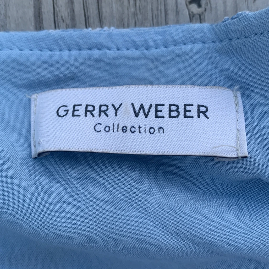 Blommig blå cardigan jacka från Gerry Weber - 4