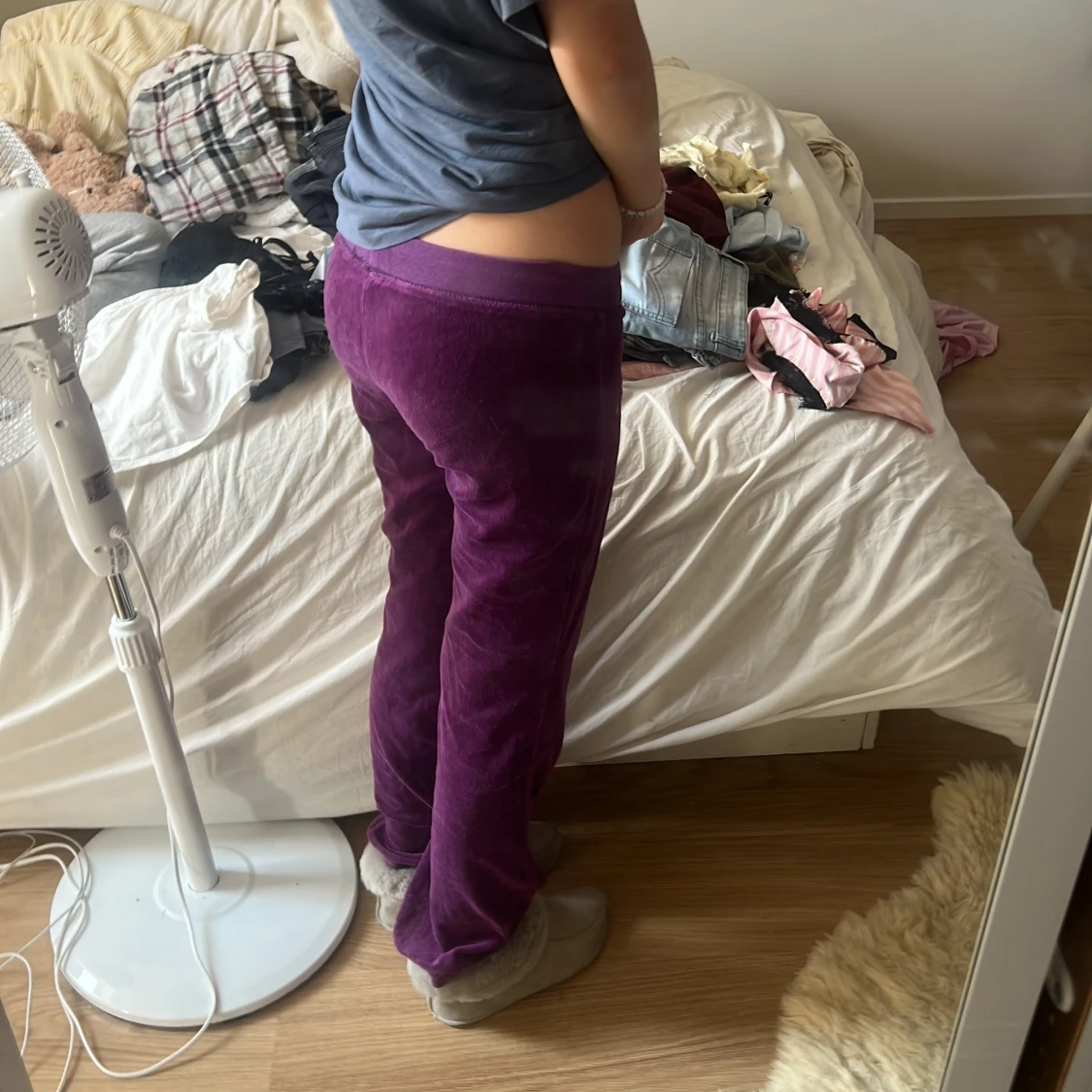 Lila Juicy Couture mjukisbyxor - 1