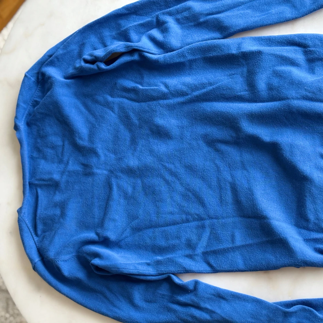 Blå v-ringad tröja Tommy Hilfiger - 2