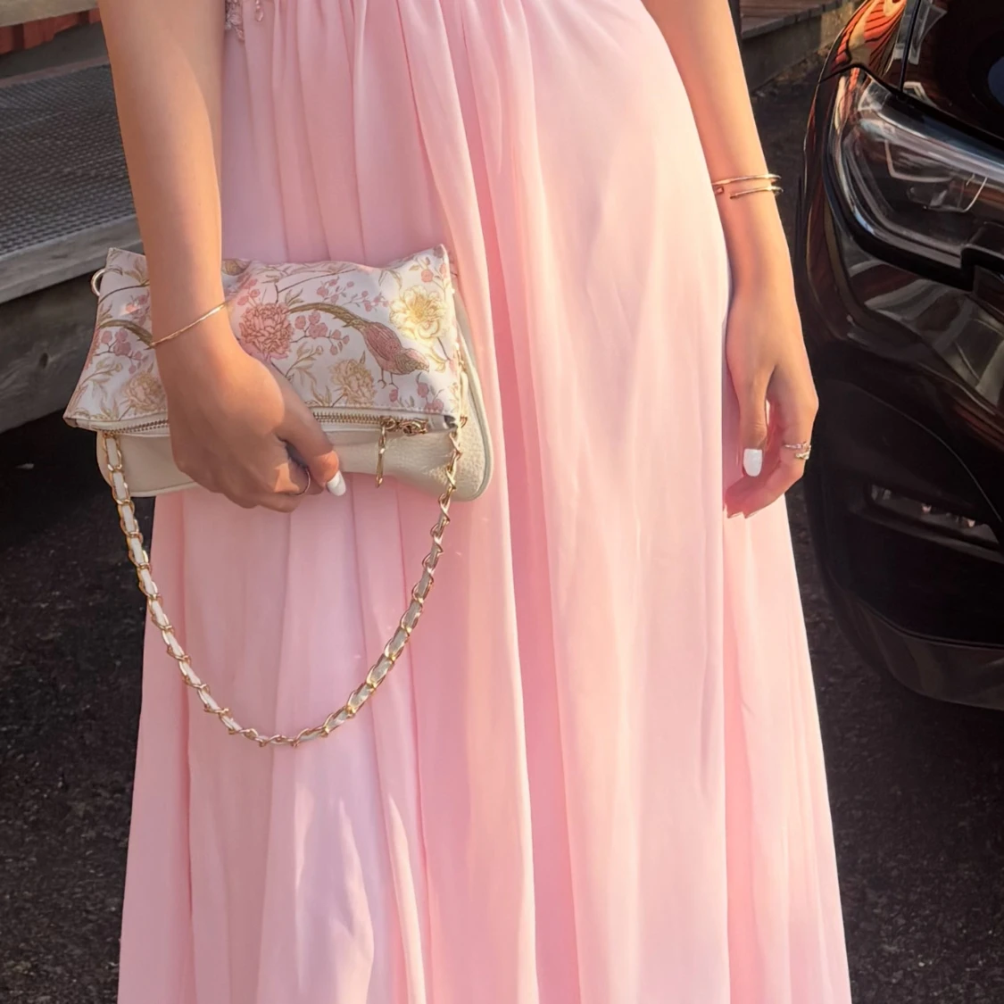 Rosa festklänning  - 1