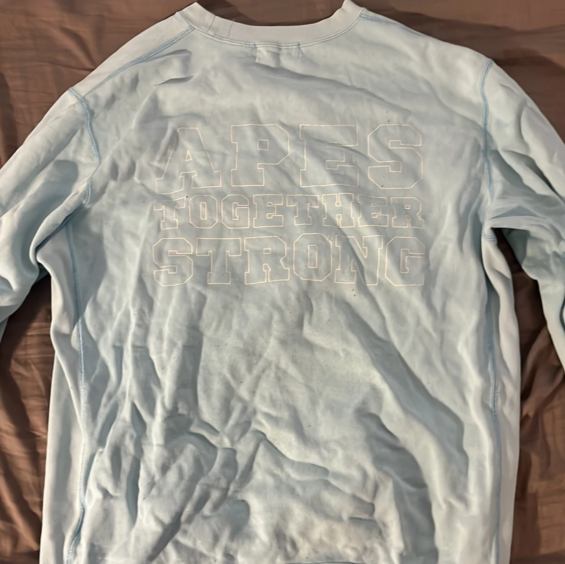 Ljusblå crewneck från A Bathing Ape XL - 1