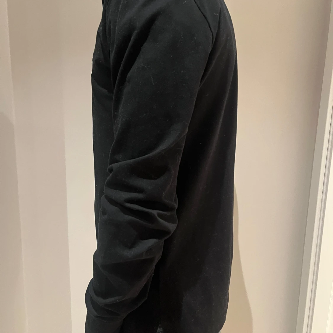 Svart långärmad pikétröja Ralph Lauren - 1