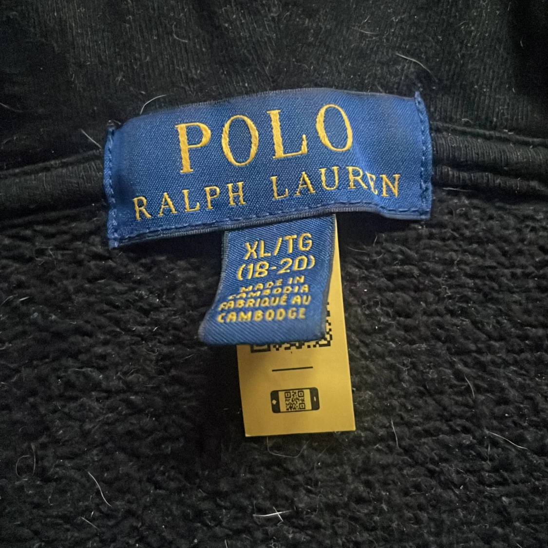 Svart hoodie från Ralph Lauren - 2