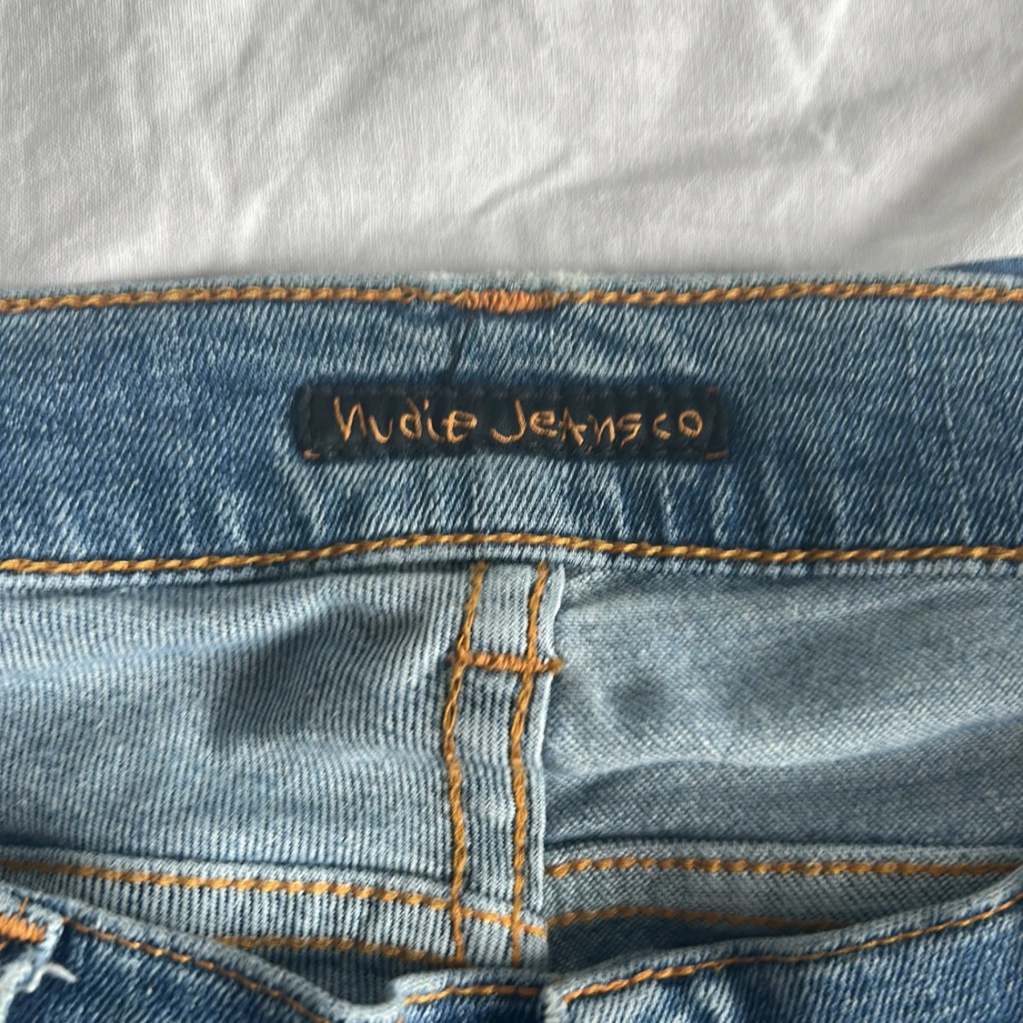 Ljusblå nudie jeans - 2