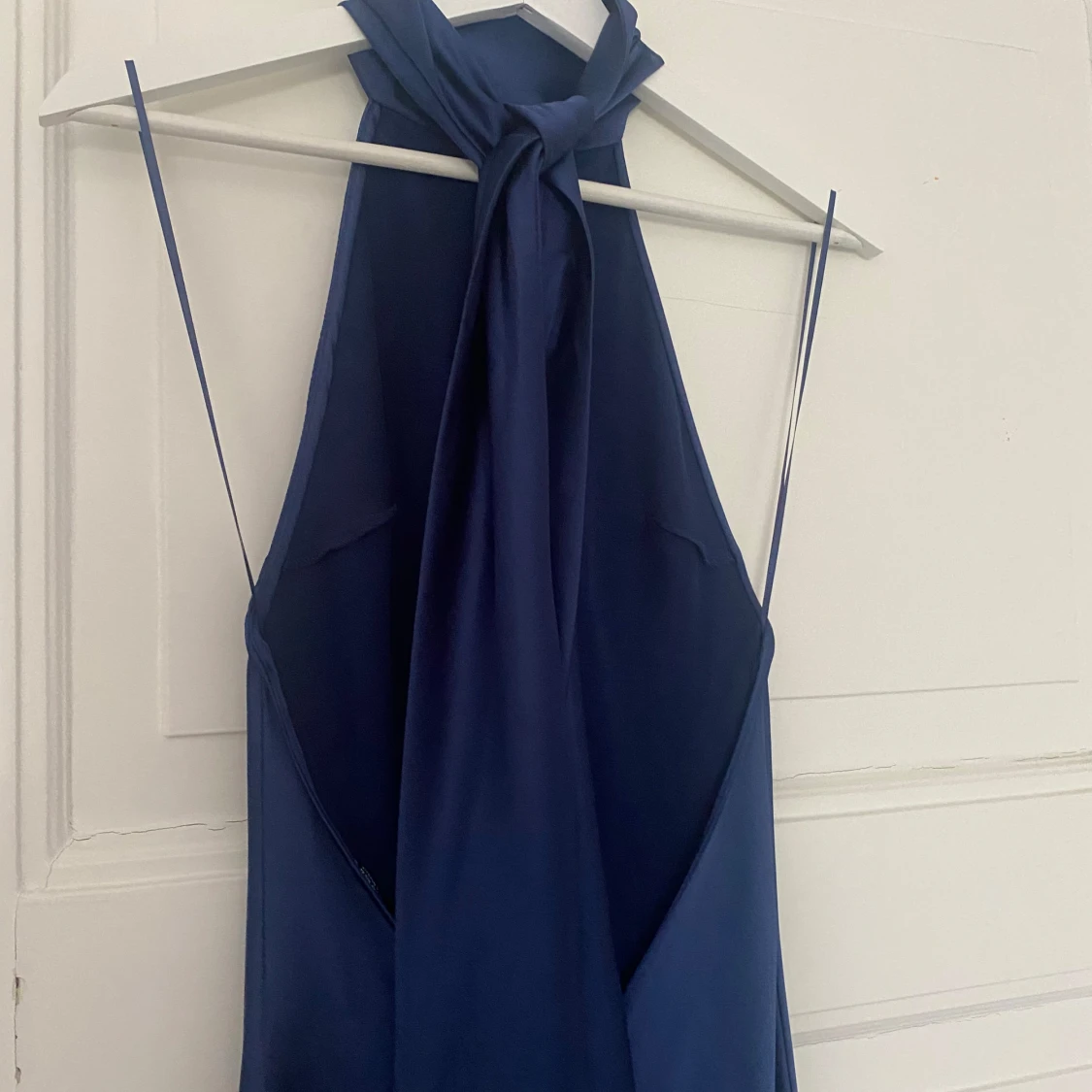 Marinblå långklänning från Zara - 2