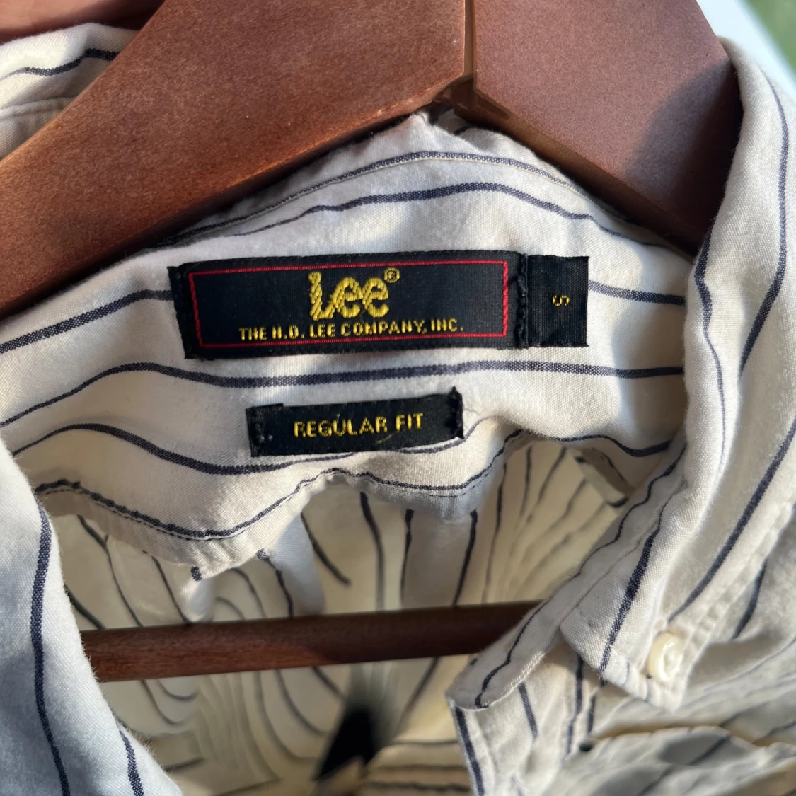 Vit randig skjorta från Lee - 2