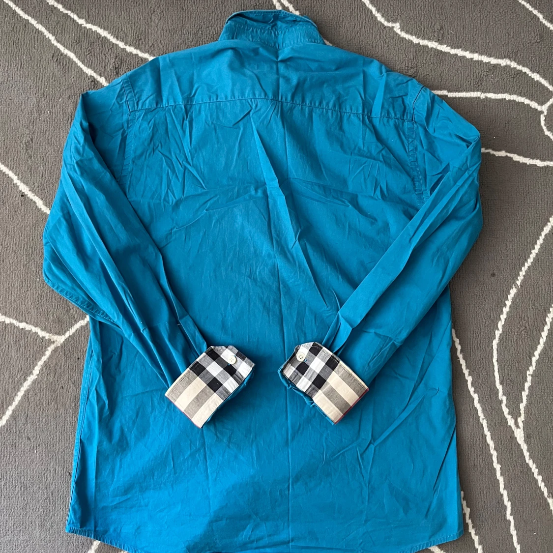 Burberry skjorta blå - 4