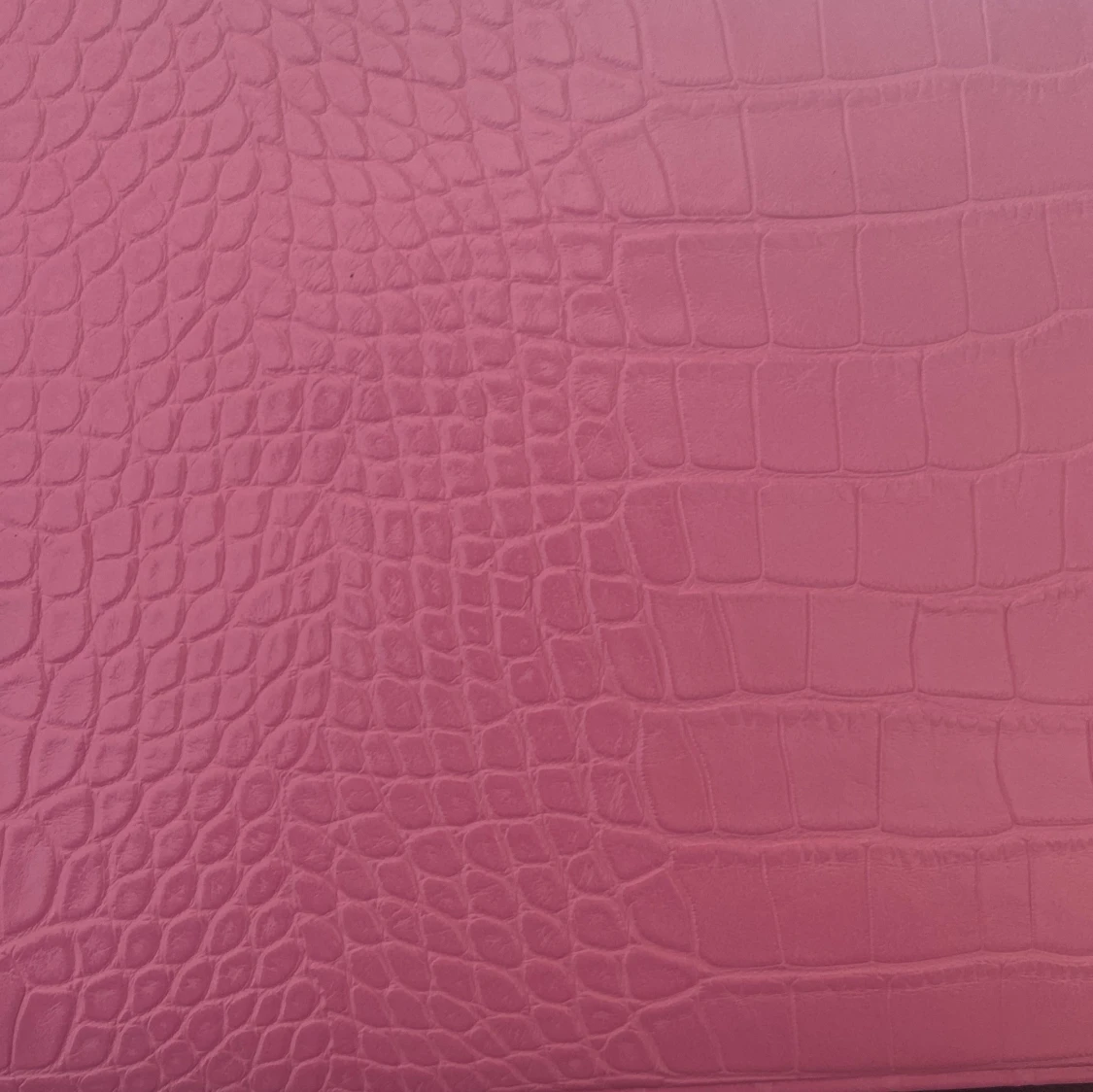 Rosa axelväska i croco-imitation - 3