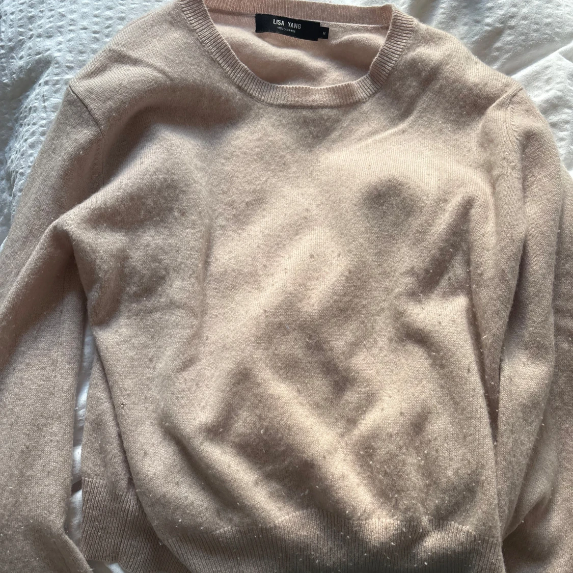 Ljusrosa kashmirtröja från Lisa Yang - 1