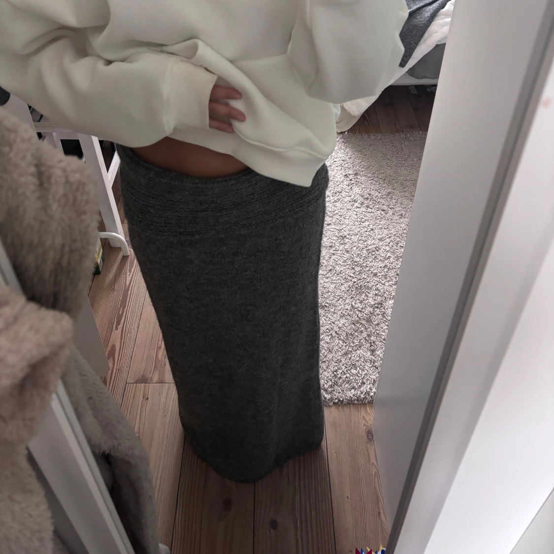 En jättefin stickad långkjol! ✨ - 1