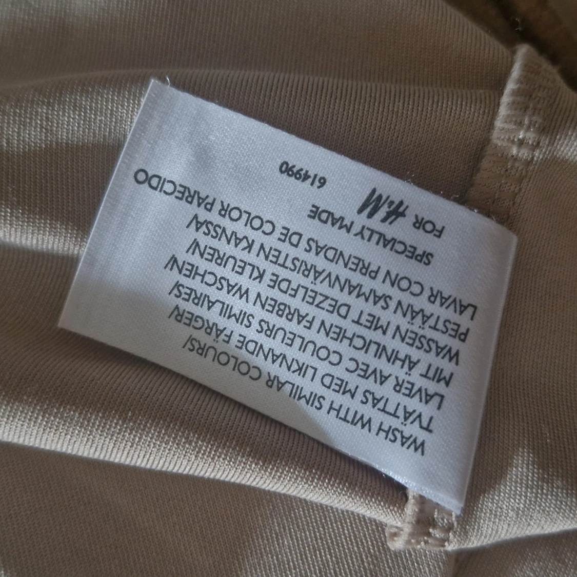 Gammelrosa topp med små glittriga stenar H&M - 3