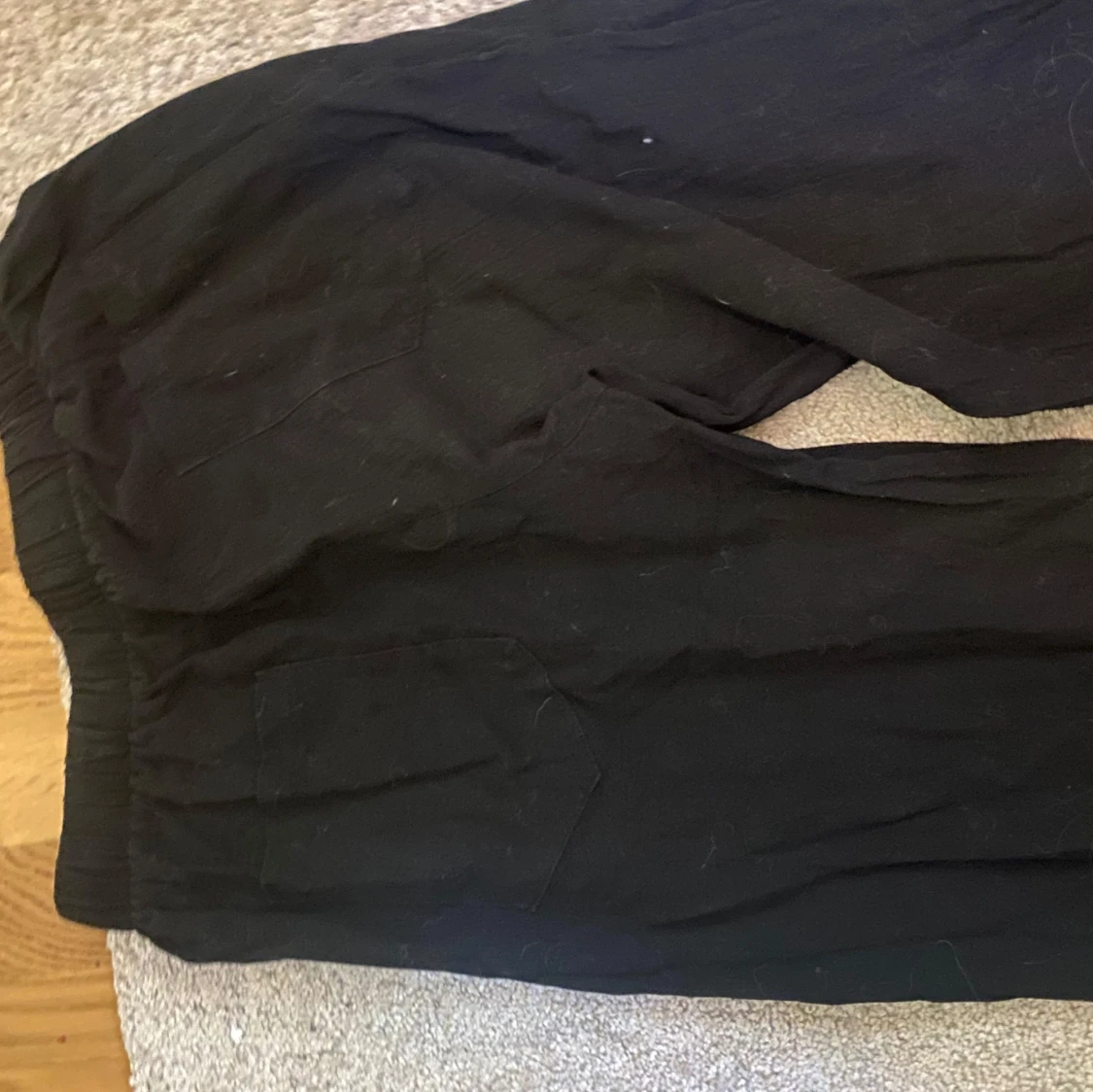 Svarta linnebyxor från Dazy, storlek L ( SÅLD )  - 1