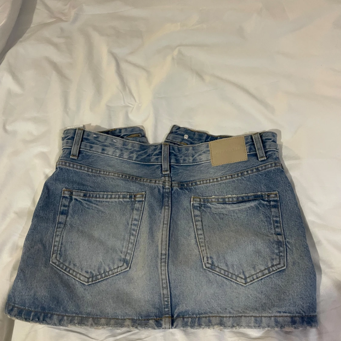 Blå jeanskjol från Pull&Bear - 2