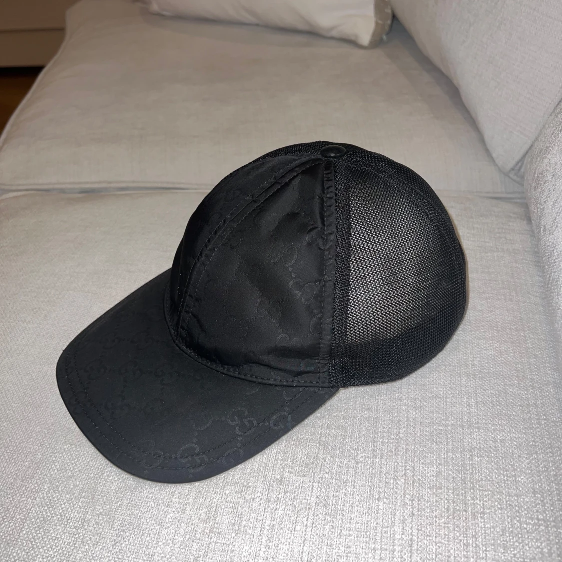 Svart Gucci keps nylon - 1