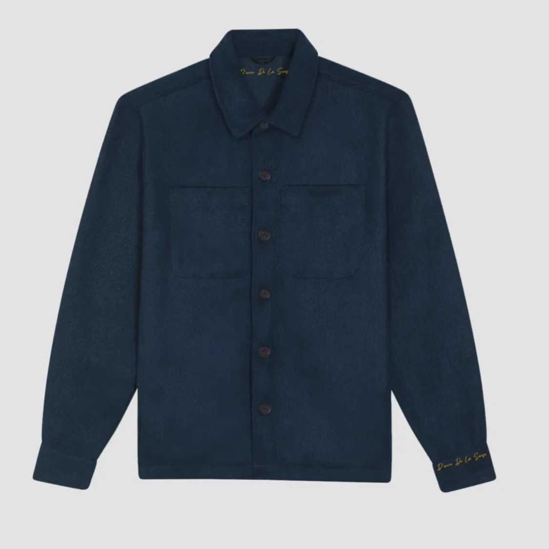 Mörkblå overshirt från Donce De La Sense - 3