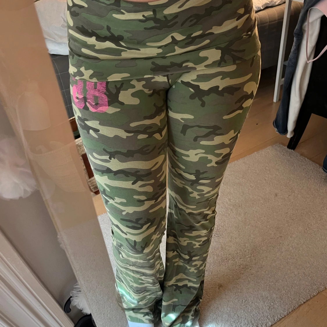 VS/Pink camouflage byxor