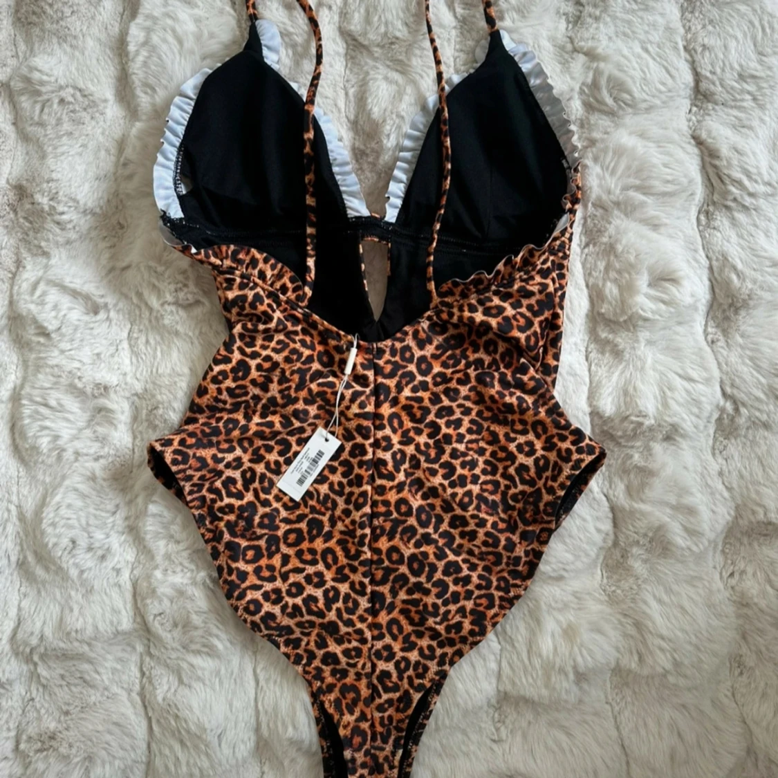 Leopardmönstrad baddräkt från Nelly - 1