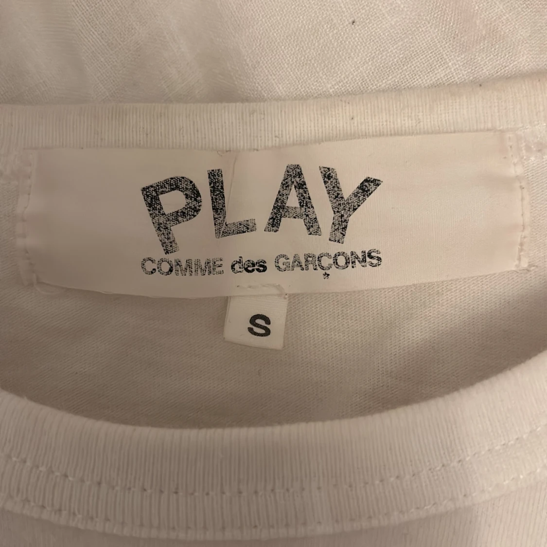 Vit Comme des Garçons Play t-shirt - 2