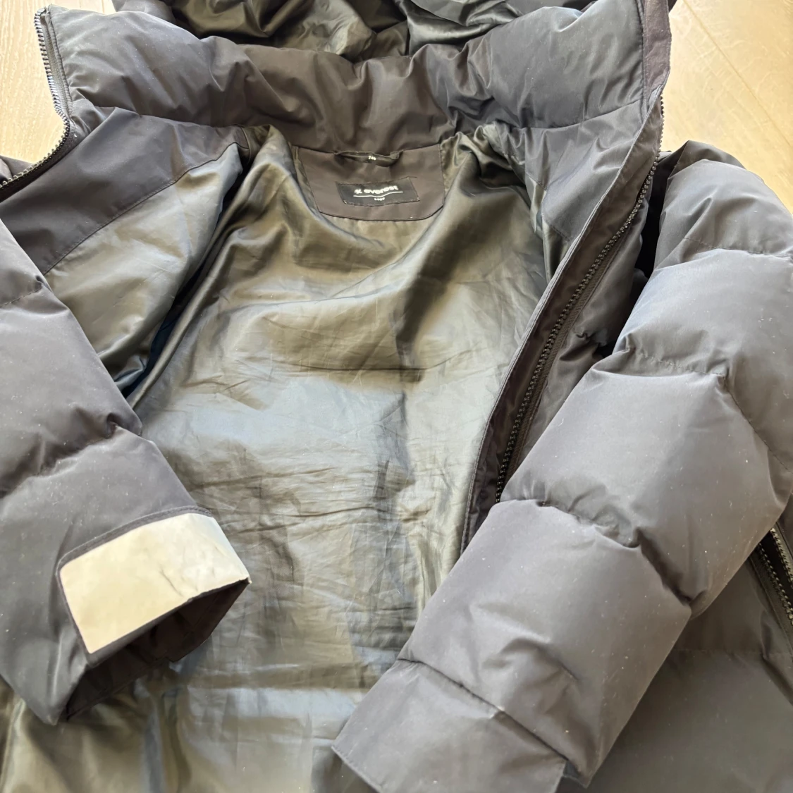 Svart lång jacka stl 146 Everest - 1