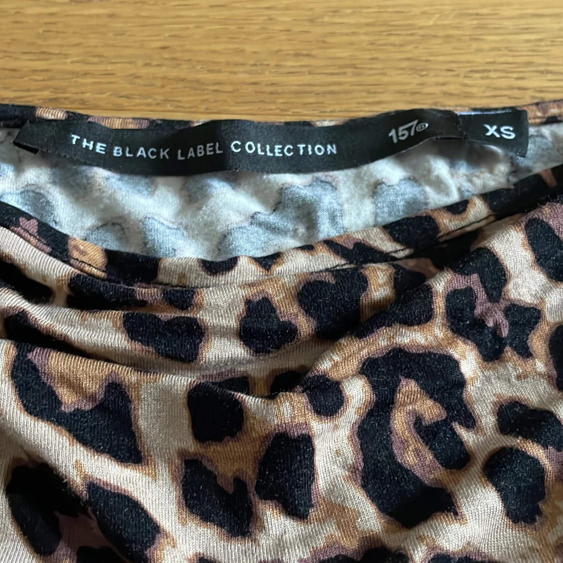 Leopardmönstrad topp XS Black Label - 2