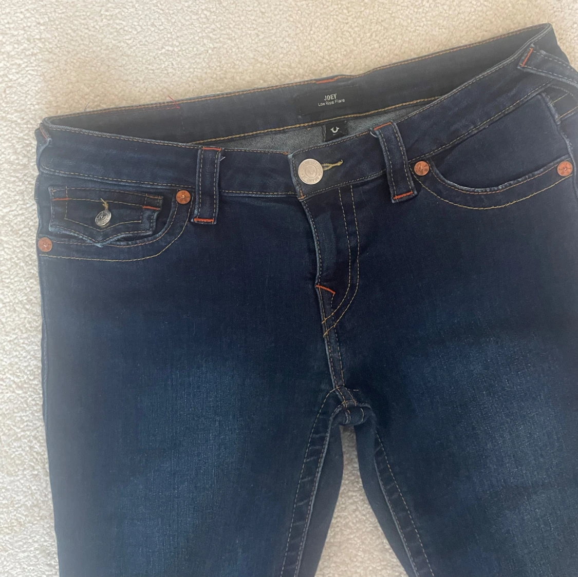 True Religion bootcut jeans mörkblå - 2