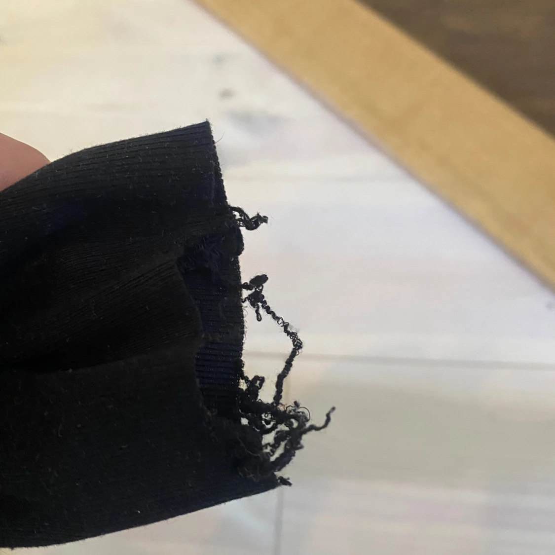 Svart hoodie med blommor FB Sister XS - 2