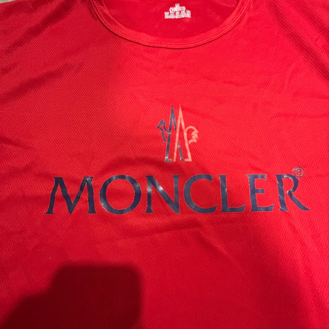 Moncler t-shirt RÖD  - 1