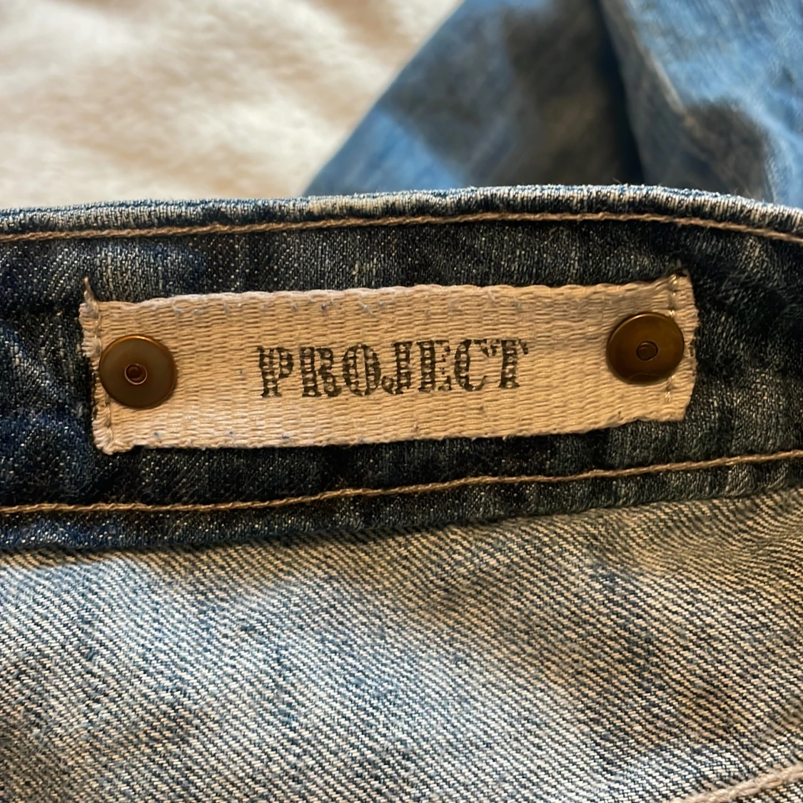 Blå jeansbyxor från Project - 3