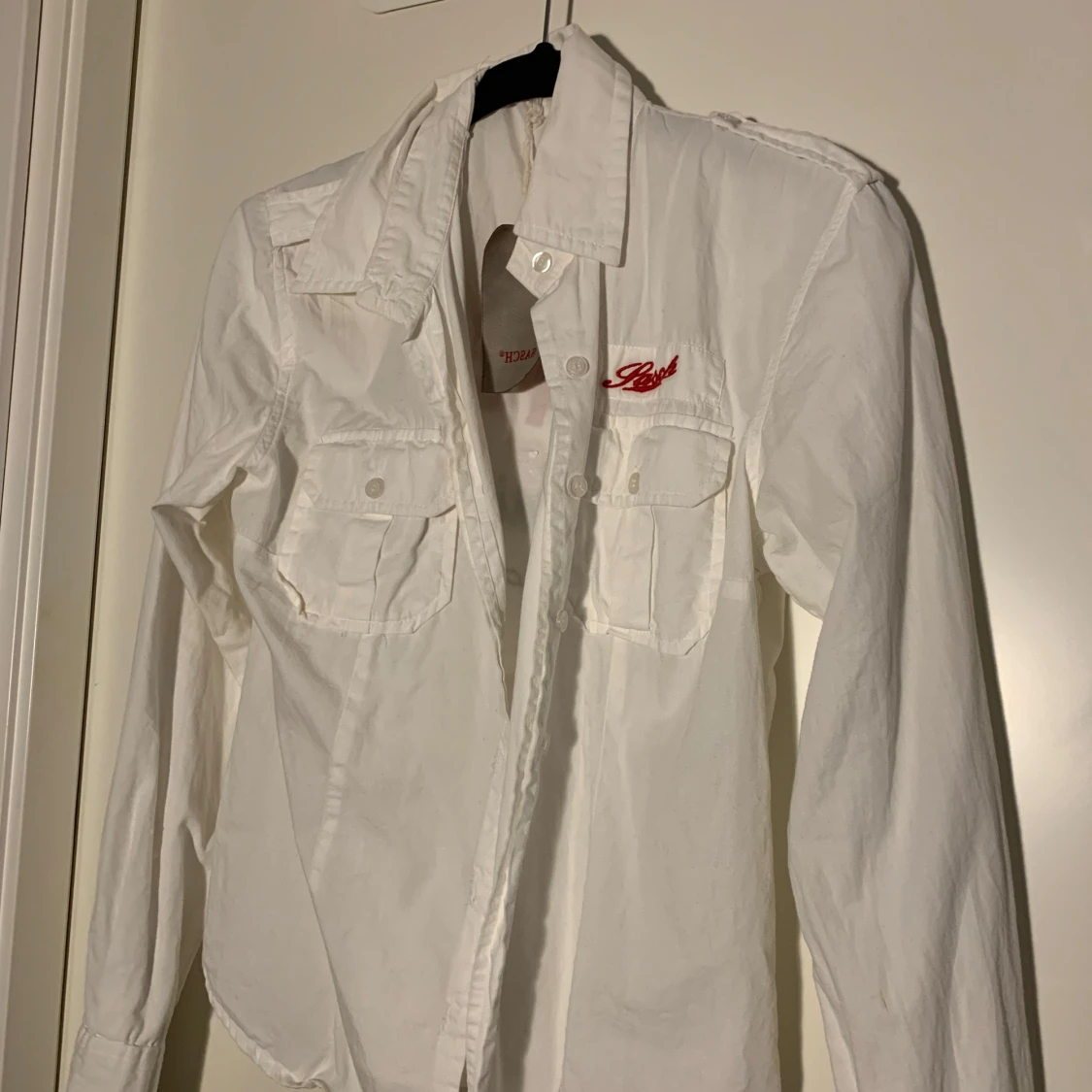 Vit skjorta från Sasch med broderi - 3