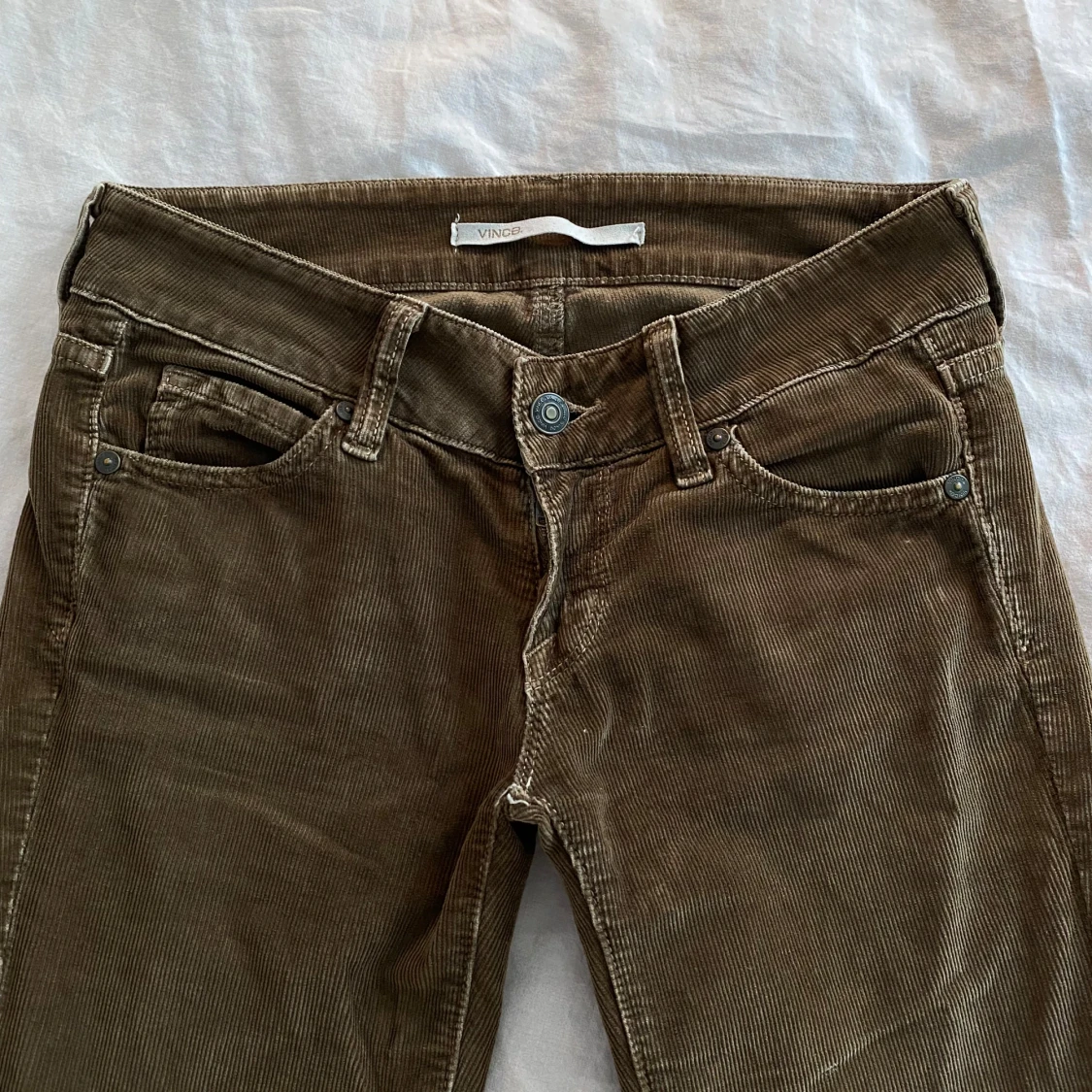 Bootcut manchesterbyxor - 1